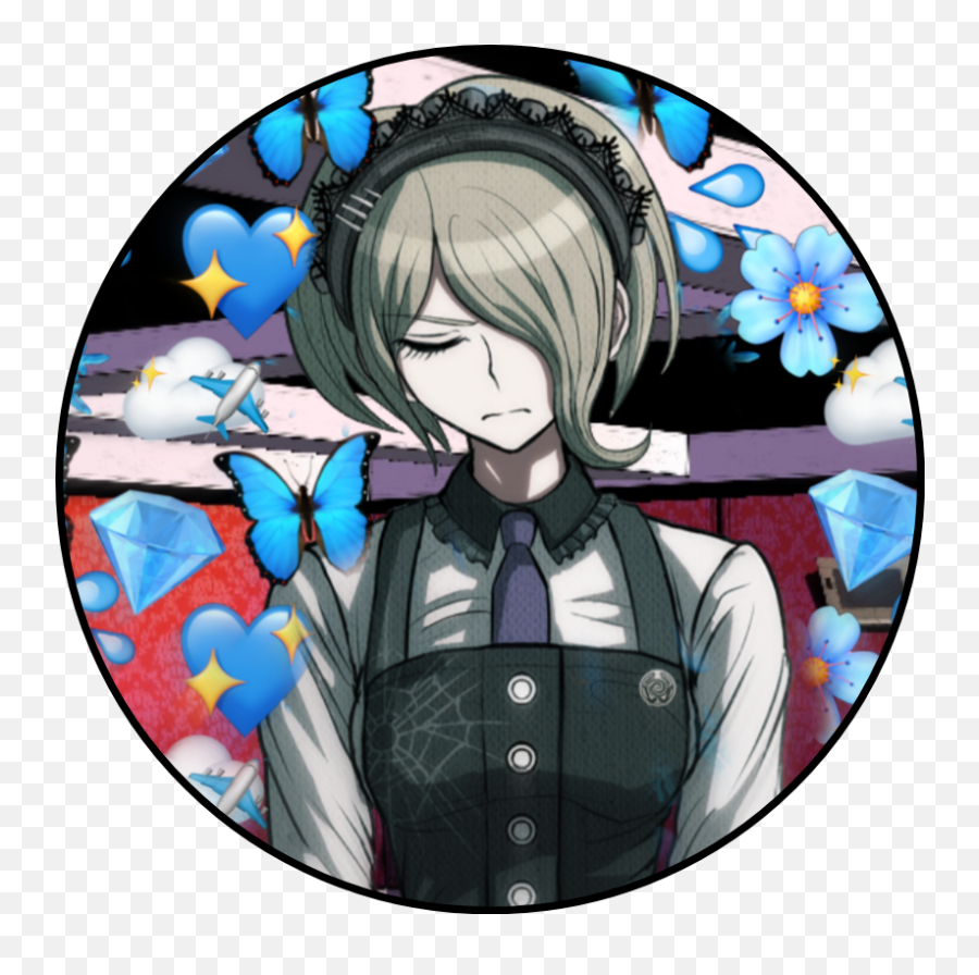 Dangaronpav3 Tojo 344354091036203 By Theyaoipower3gmailco - Kirumi Danganronpa Sprites Png,Miu Iruma Danganronpa Icon