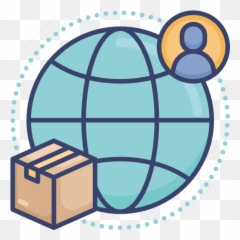 Box Delivery Global International Logistic Package Png