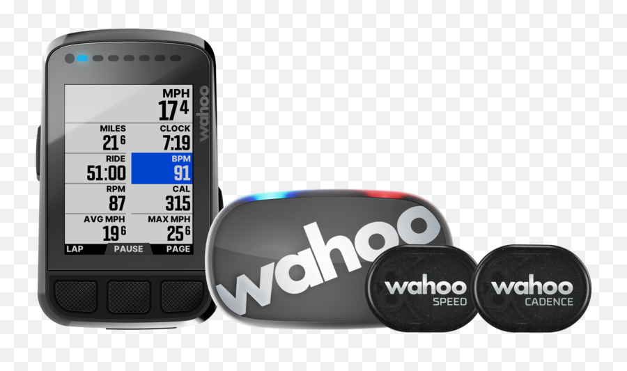 Elemnt Bolt Gps Bike Computer Bundle Wahoo Fitness Png Stealth Icon Pack