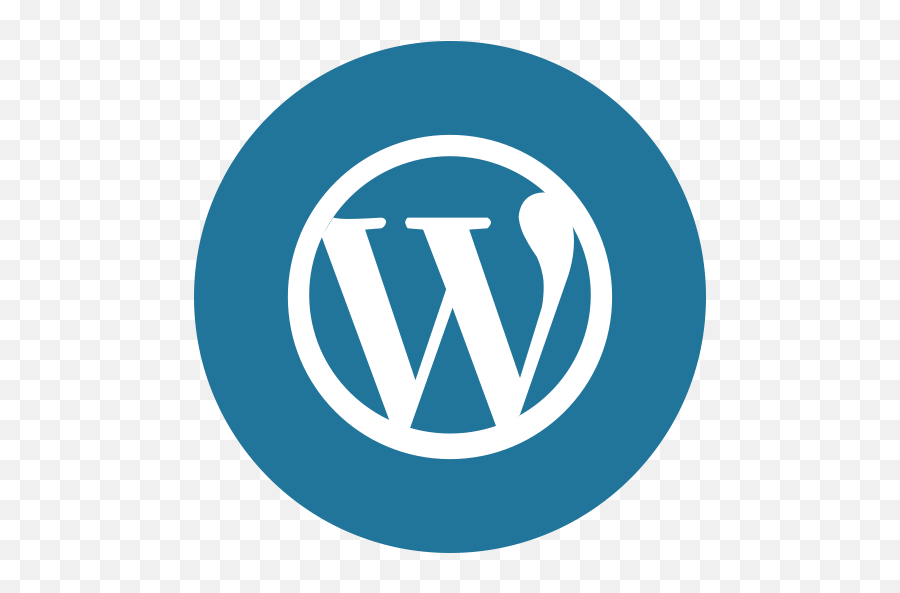 Language Logo Website Wordpress Icon - Transparent Background Wordpress Logo Png,Word Press Logo