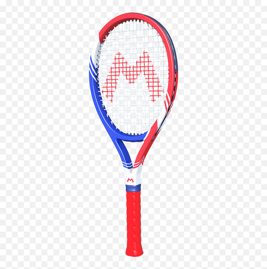 Tennis Racket - Mario Tennis Racket Transparent Background Png,Tennis Racquet Png