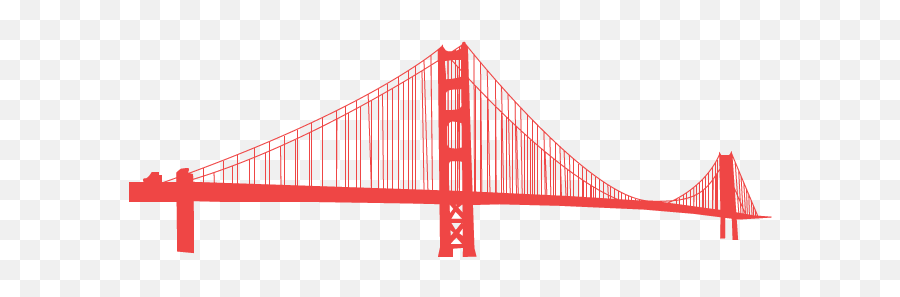 Download Golden Gate Bridge - Transparent Golden Gate Bridge Png,Golden Gate Bridge Png