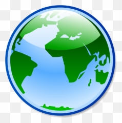 Www Png Transparent - Black Globe Icon