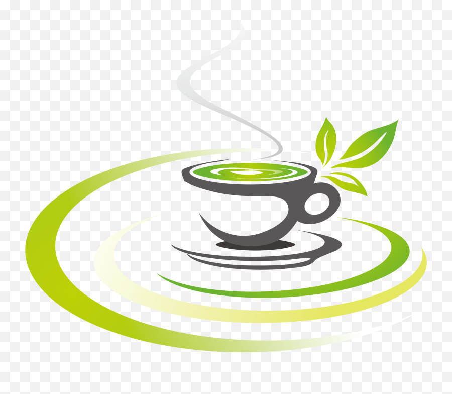 Tea Cup Vector Png Clipart - Tea Cup Vector Png,Tea Set Png