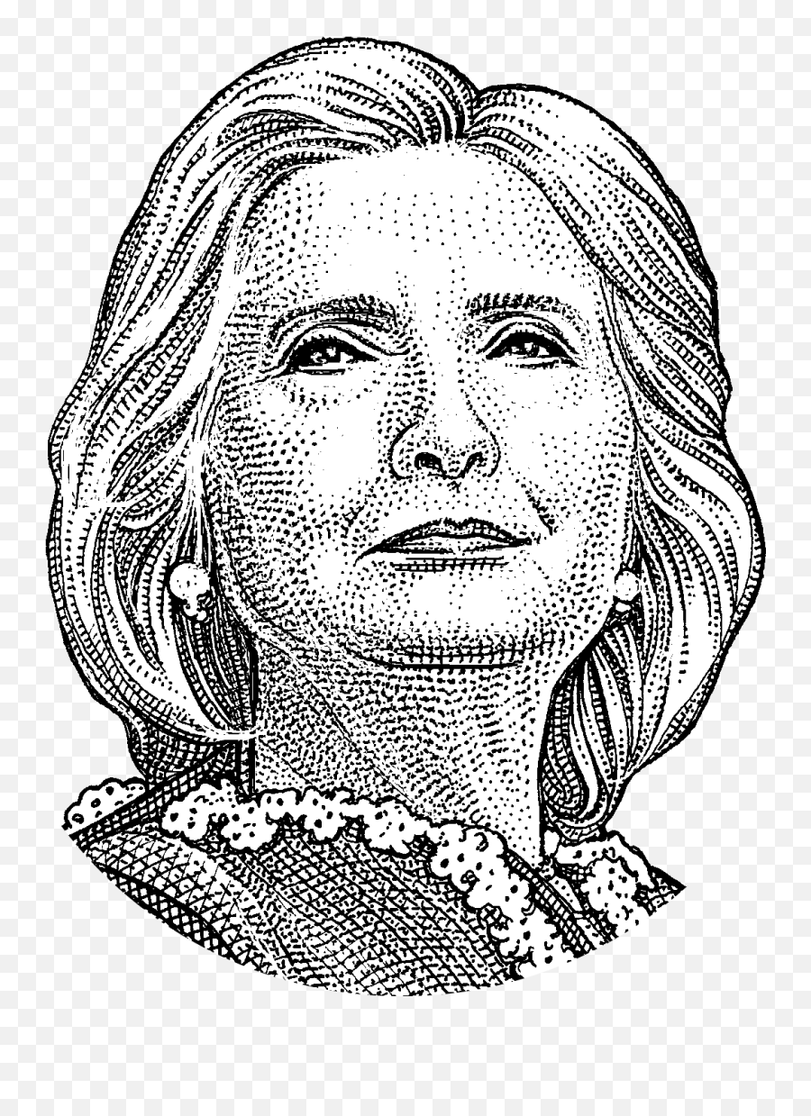 Download United Art Photography States Hillary Monochrome - Hillary Clinton Drawing Png,Hillary Clinton Transparent Background