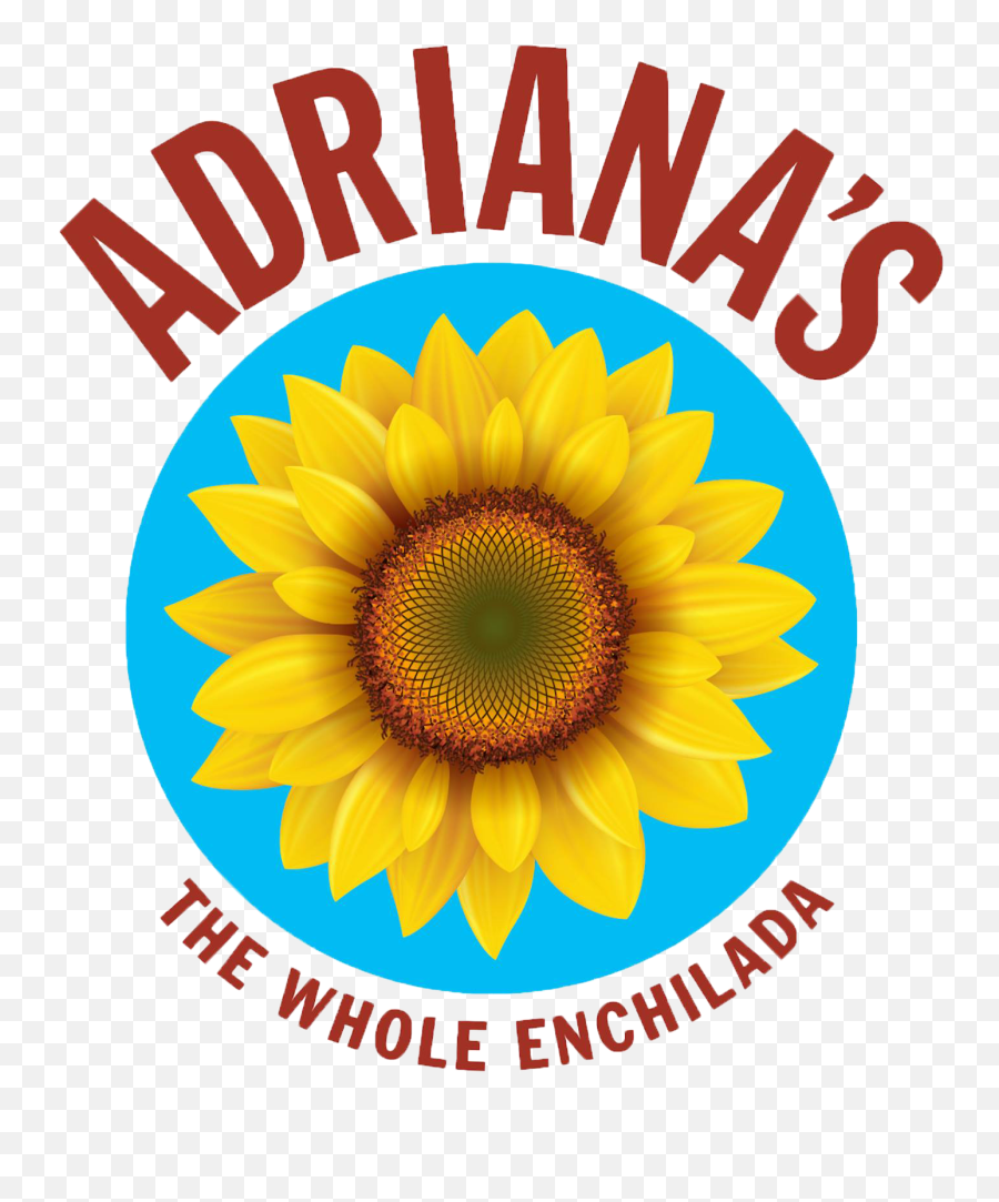 Menu Adrianas The Whole Enchilada Logo - Vector Sunflower Sony Prs 650 Png,Sunflower Logo