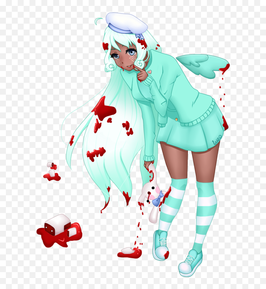 Pastelgirl Challenge Gore Png - Illustration,Gore Png