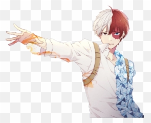 Download Hd Remixit Todoroki Yeah Ice Cool Anime - Todoroki Fanart Transparent Png,Todoroki Png