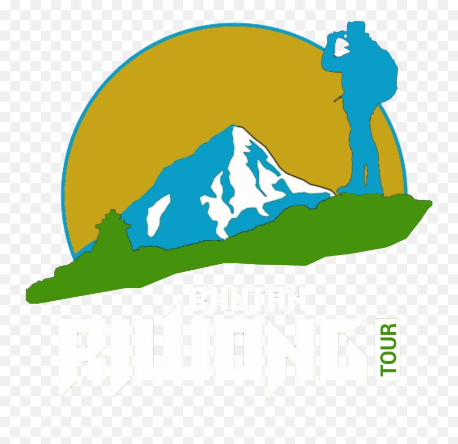 Bhutan Riwong Tour - Clip Art Mountains In A Circle Png Drawing Mountain Png,Mountains Clipart Png