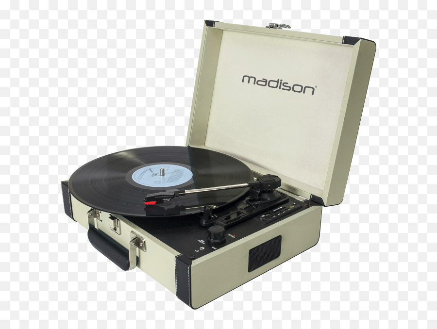 Download Madison White Record Player In - Record Player Transparent Background Png,Record Player Png