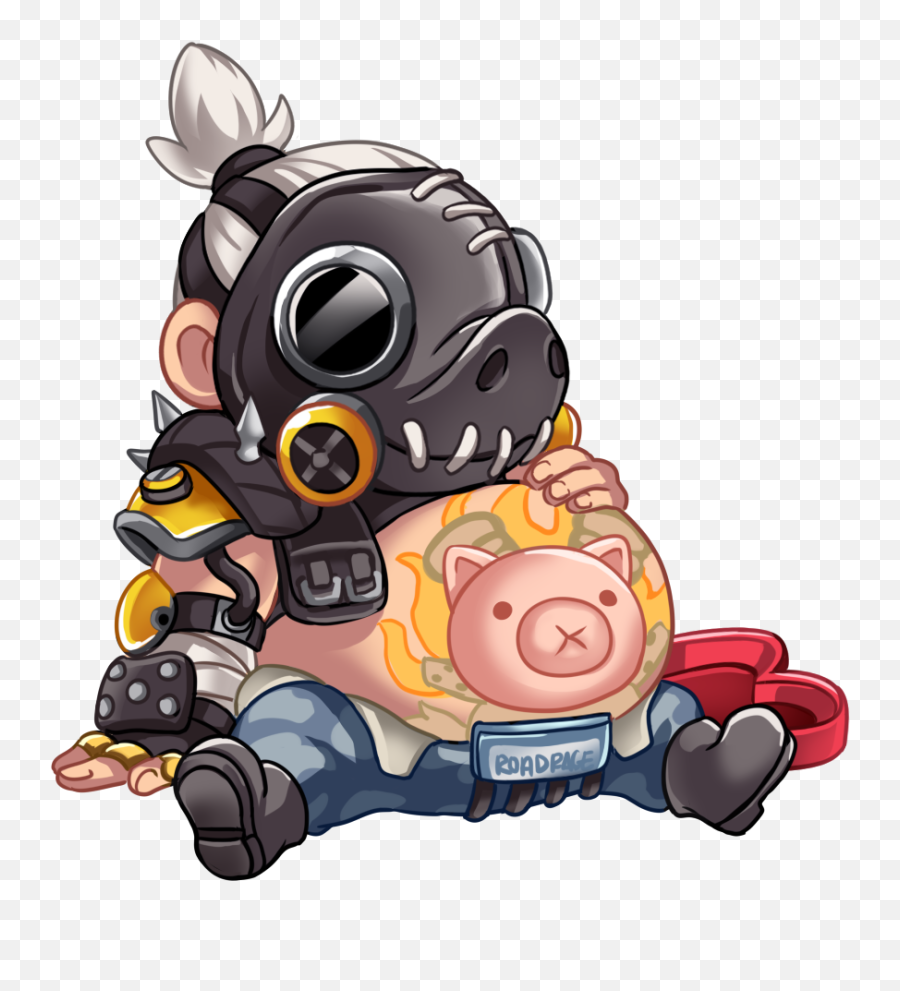 Professional Work Uguubear - Cartoon Png,Roadhog Png