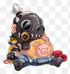 Professional Work Uguubear - Cartoon Png,Roadhog Png