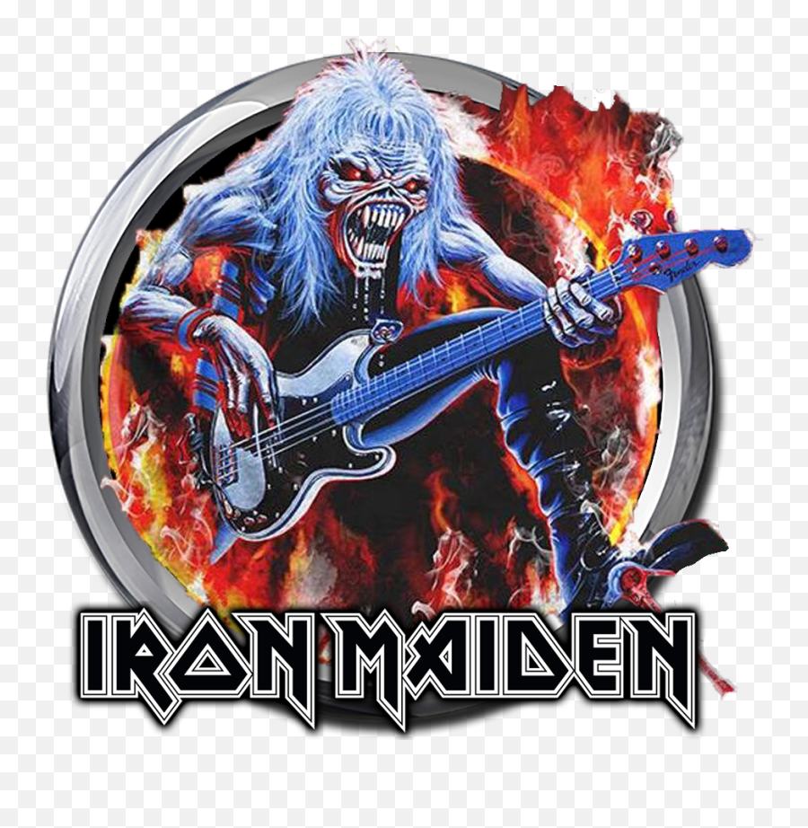 Iron Maiden Wheel Image - Iron Maiden Bass Eddie Png,Iron Maiden Logo Png
