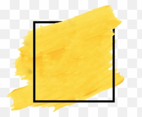 Transparent Yellow Watercolor - Wood png