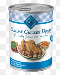 Blue Buffalo Sunday Chicken Dinner Small Breed Wet Dog Food 125 Oz - Blue Buffalo Sunday Chicken Dinner Png,Chicken Dinner Png