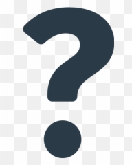 Black Question Mark Ornament Emoji For Facebook Email U0026 Sms - png
