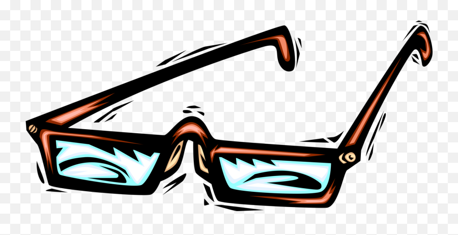 Vector Illustration Of Optical Prescription Reading - Buy Clip Art Png,Reading Glasses Png