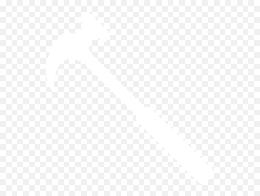 Hammer Clipart Vector - White Hammer Png,Hammer Clipart Png