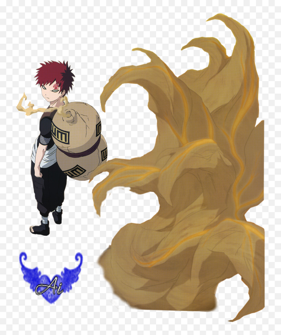 Download Hd Render Gaara Naruto - Sand Gaara Png,Gaara Png