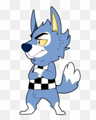 Download Hd Lobo Sticker - Sticker Transparent Png Image Cartoon,Lobo Png