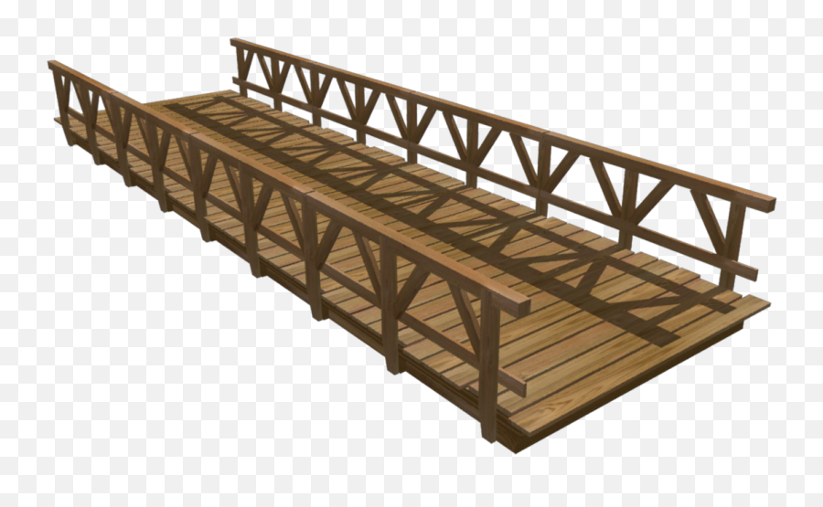 Wooden Bridge - Bridge 3d Png,Bridge Png