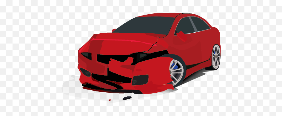 Car Crash Vector Png 2 Image - Crumple Zone,Car Crash Png