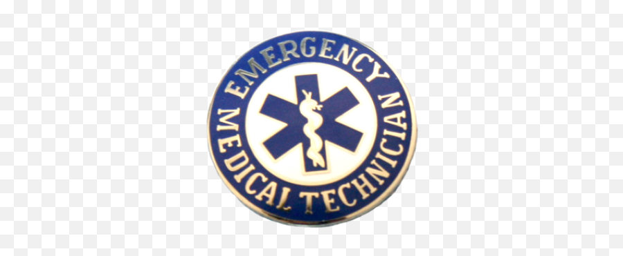 Emergency Medical Technician Collar Pin - Language Png,Star Of Life Logo