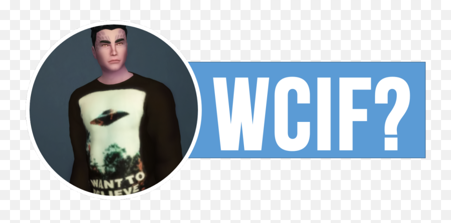 Download Mesh Needed X Files Sims 4 Crew Neck Png - files Logo