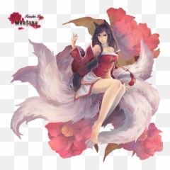 Pin - League Of Legends Ahri Feet Png,Ahri Transparent