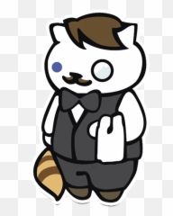 Neko Atsume Telegram Stickers Sticker Search - Jeeves Neko Atsume Png,Transparent Neko Atsume