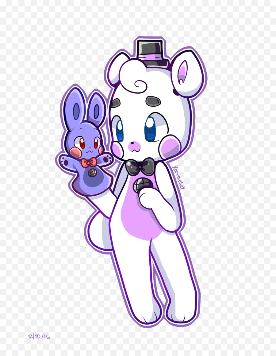 Cute Png Images - Funtime Freddy Drawings Cute Transparent Funtime Freddy And Bon Bon,Cute Transparent