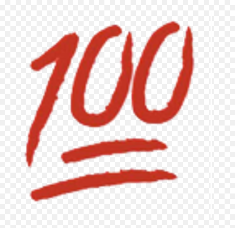 Library Of 100 Png Royalty Free Download Files - 100 Emoji,Praying Hands Emoji Png