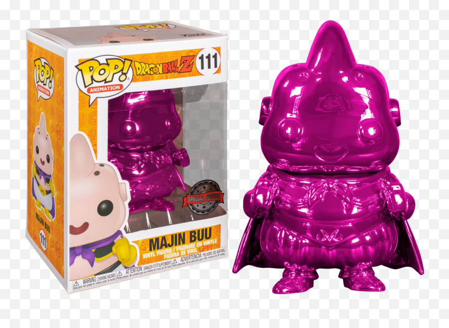 Dragon Ball Z - Funko Pop Majin Buu Pink Chrome Png,Majin Buu Png