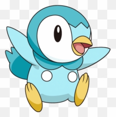393 Piplup Dp1 Shiny - Happy Piplup Png,Piplup Png