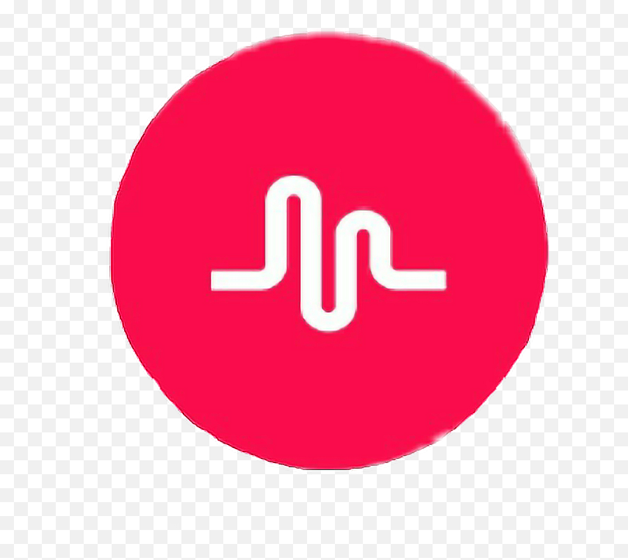 Musically Logo Sticker - Simbolo Do Musical Ly Png,Musically Logo Png