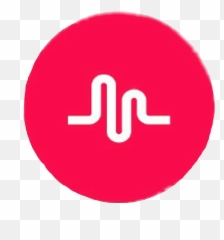 Musically Logo Sticker - Simbolo Do Musical Ly Png,Musically Logo Png
