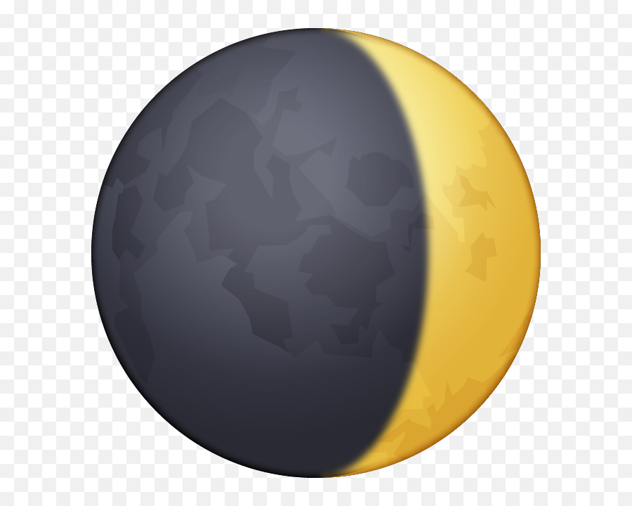 Download Waxing Crescent Moon Emoji - Waxing Crescent Moon Emoji Png,Crescent Moon Png Transparent