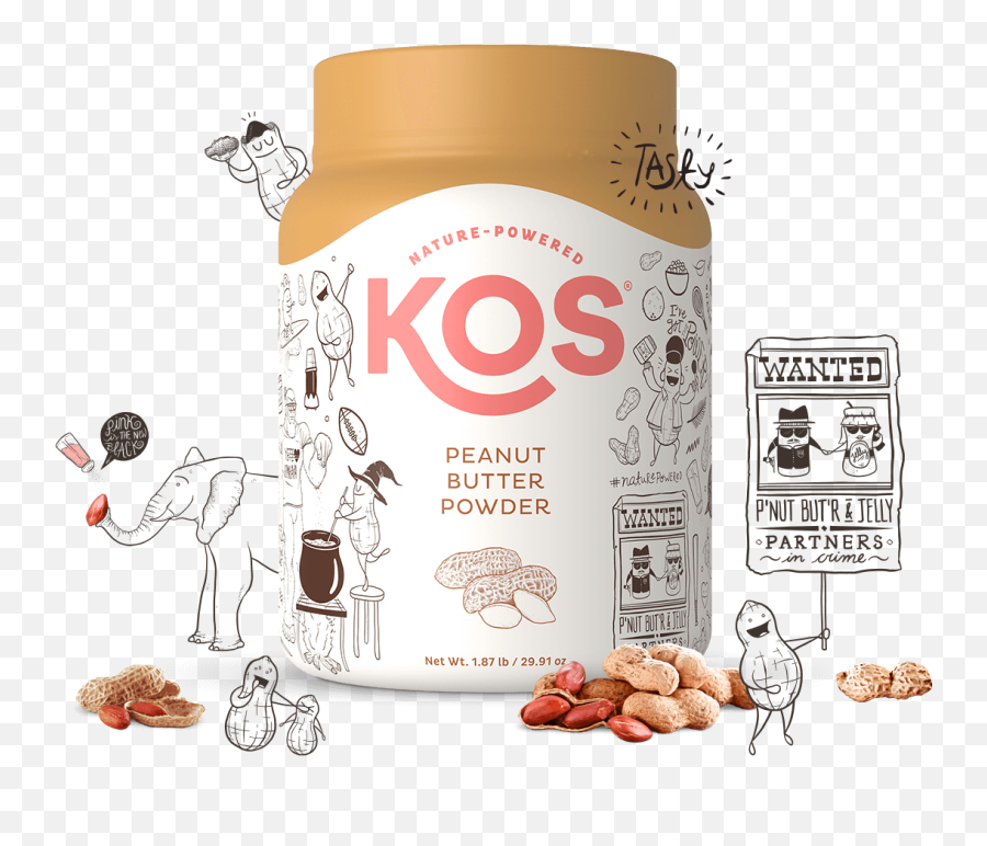 Kos Peanut Butter Powder - Superfood Png,Peanut Butter Jelly Time Aim Icon
