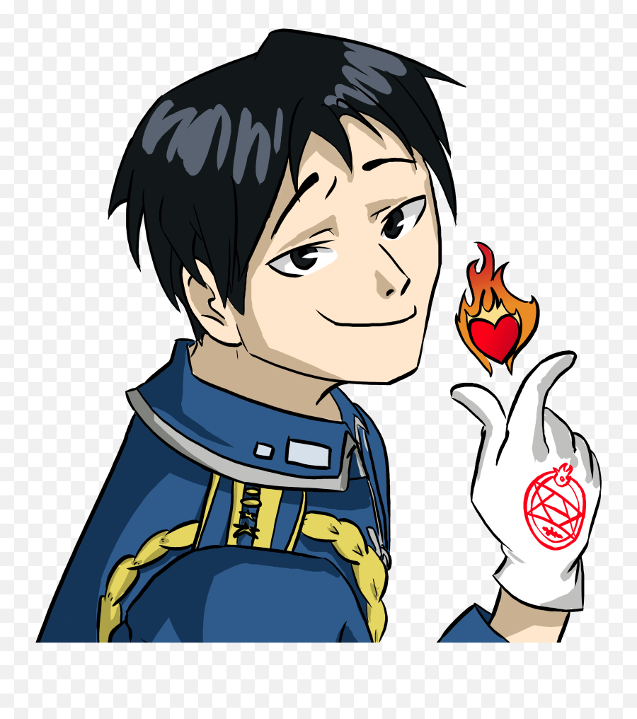 Roy Mustang Sticker Thingy - Fictional Character Png,Roy Mustang Icon