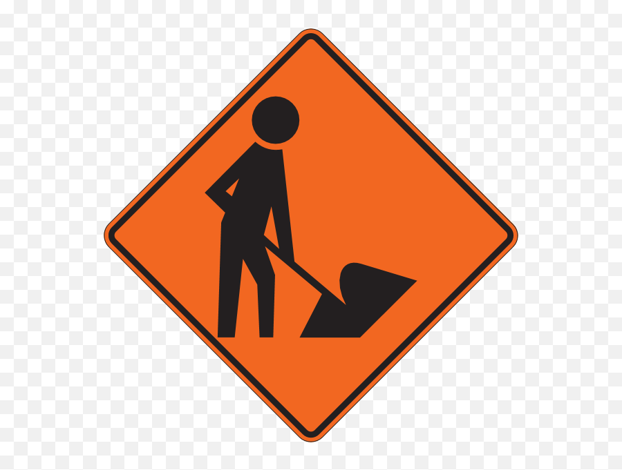 Logo - Clip Art Road Construction Sign Png,Road Sign Icon