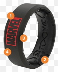 Thor Hammer Icon Ring - Solid png
