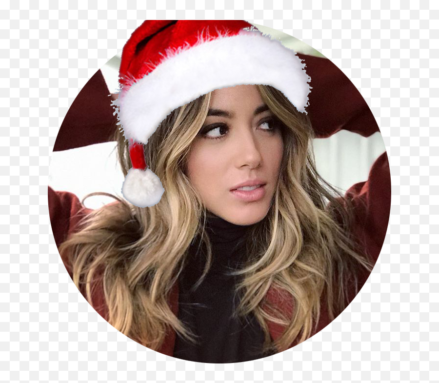 Chloe Christmas Icons - Chloe Bennet Christmas Png,Chloe Bennet Icon