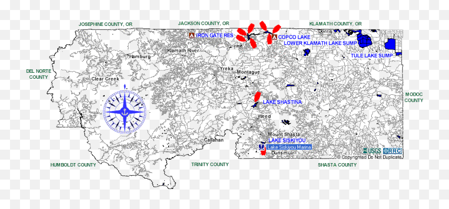 Northern Lakes And Rivers - Siskiyou County Language Png,Humboldt County Icon