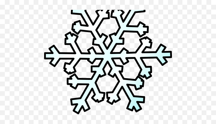 Snowflake Clipart Pastel - Cartoon Snowflake Transparent Background Png,Transparent Snowflake Clipart
