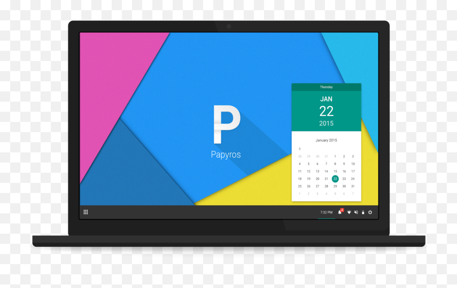 Material Design Linux U003d Papyros Coming Soon - Linux Material Design Png,Numix Icon Theme