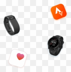 Integrations With Atlasgo Strava Fitbit Garmin Apple - Watch Strap png