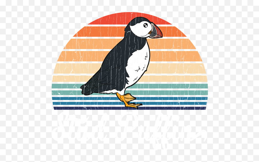 Be Cock Of The Walk With This Stylish Retro Stud Puffin - Sunset Graphics Png,Puffin Icon