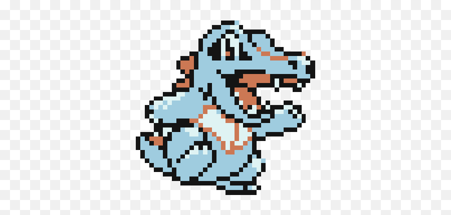 Freak Is Wrong With Totodile Plushes - Pixel Art Circle Png,Totodile Png