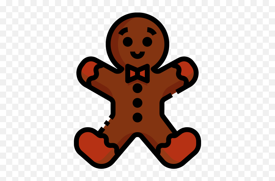 Gingerbread Man Cookie Dessert Bakery Sweet Christmas - Happy Png,Bakery Icon