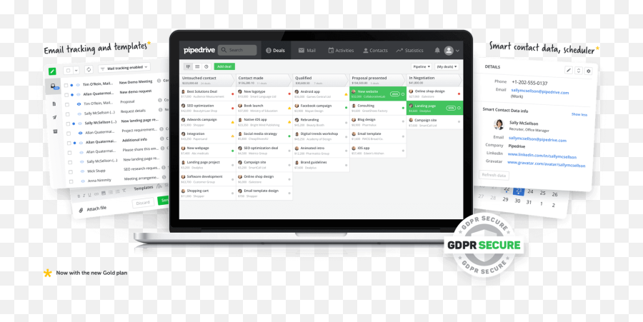 Looking For An Easy To Use Crm System Try Out Pipedrive Now - Technology Applications Png,Pipedrive Icon
